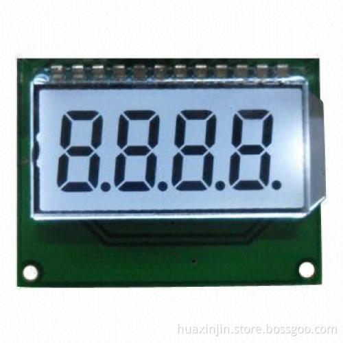 4-digit 7-segment LCD module